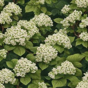 Viburnum rhytidophyllum – Viorne à feuilles ridées